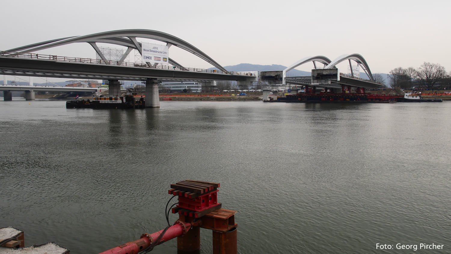 Neue Donaubrücke Linz