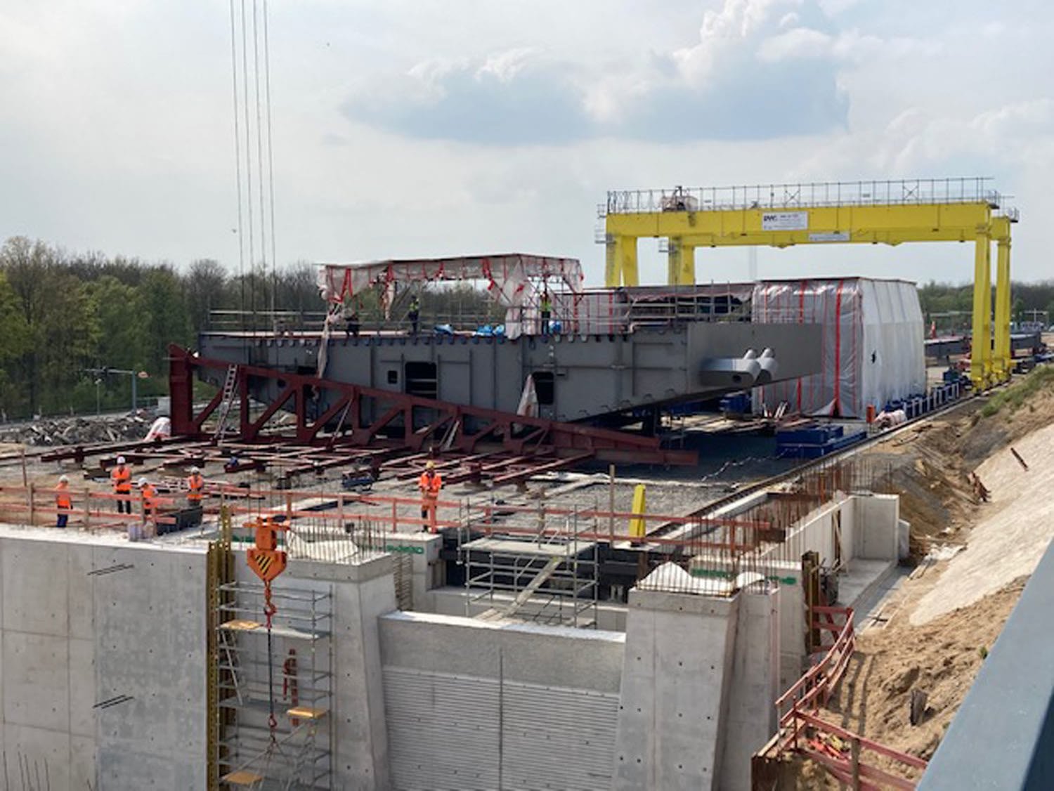 Rheinbrücke Duisburg – Bild 3